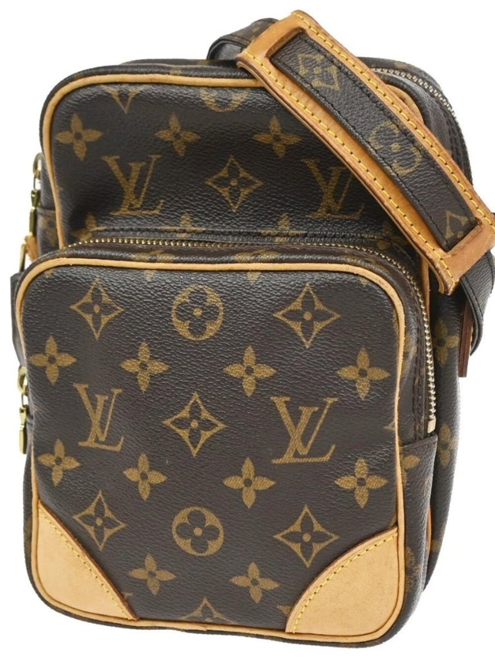 LOUIS VUITTON Amazon Crossbody Shoulder Bag Monogram Leather BN M45236 73KD571